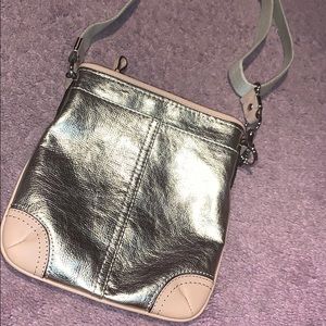 Metallic Coach Bag
